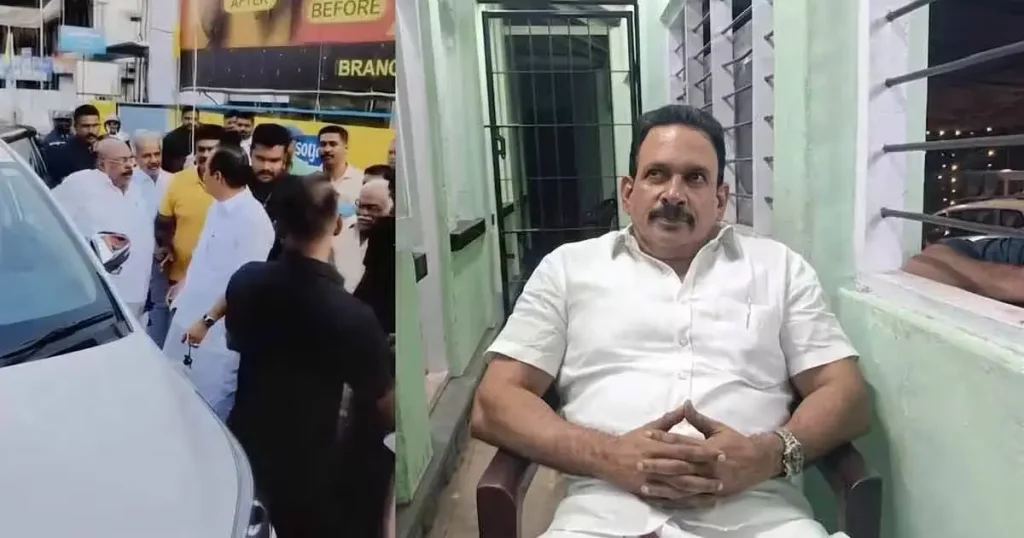 മുഖ്യമന്ത്രിയെ വഴി തടഞ്ഞ സംഭവം കോൺഗ്രസ് നേതാവ് ചേന്തി അനിൽ അറസ്റ്റിൽ