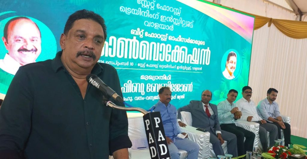 148 ബീറ്റ് ഫോറസ്റ്റ് ഓഫീസർമാർ സേനയിലേക്ക്_മനുഷ്യ- വന്യജീവി സംഘർഷം നേരിടാൻ പുതിയ സംവിധാനങ്ങൾ ഏർപ്പെടുത്തുമെന്ന് മന്ത്രി ഷിബു ബേബി ജോൺ